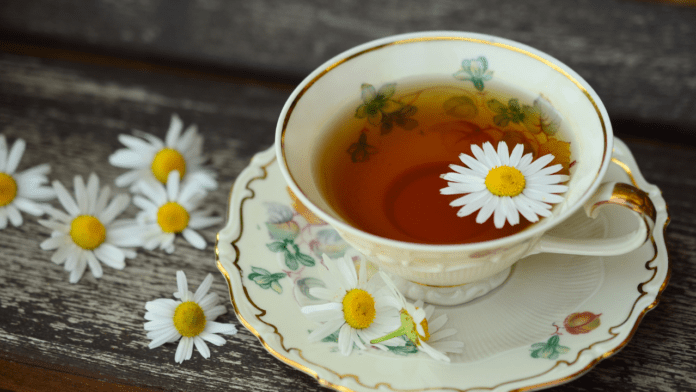 benefícios do chá de camomila