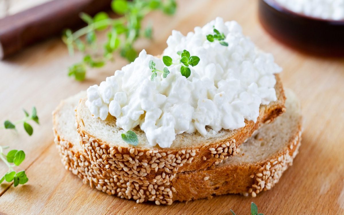 cottage cheese on toast